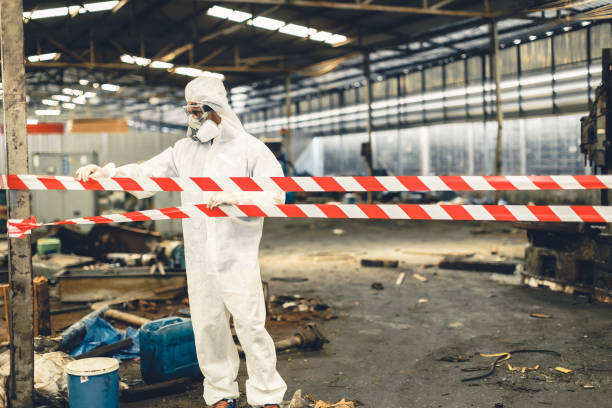 Professional Trauma Scene Cleanup technician working in Madison, SD